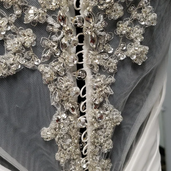 NWT Maggie Sottero wedding, beaded, size 8, mermaid - Picture 6 of 7